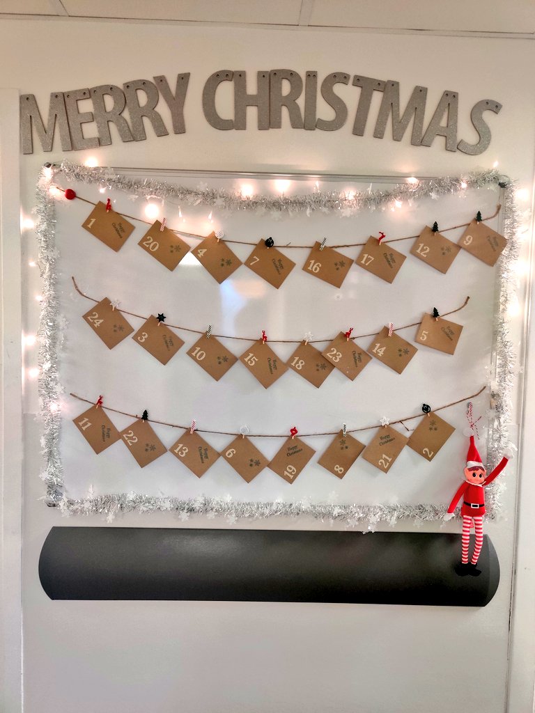 mchlmckenzie's tweet photo. Ward 209 all set for the month of December with our Self-care and wellbeing Xmas Advent 🧑‍🎄🎄#ward209 #selfcare @AlisonRcran100 @michellefraaser @Jane94589728 @NHSGrampian @GrampianWeCare @GrampianPRH https://t.co/nnoZTSSgFL