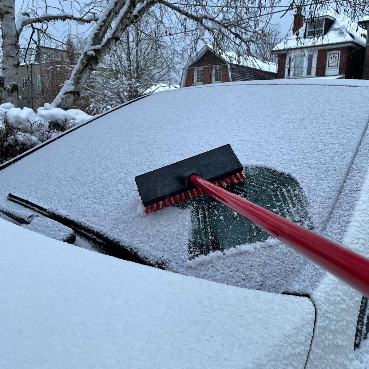 Anyone else still searching for the darn snow brush? #askingforafriend