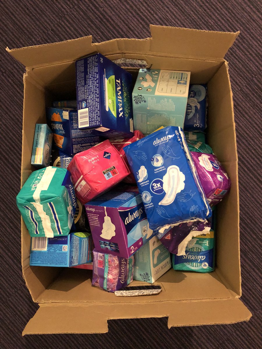 1stDidsbury's tweet photo. For the past 2 weeks we’ve been getting stuck into @Girlguiding’s #EndPeriodPoverty challenge! We’ve explored taboos, investigated adverts, found out about different period products and, most importantly, collected donations to help those experiencing period poverty 📢 🩸 https://t.co/qpASTBdguh