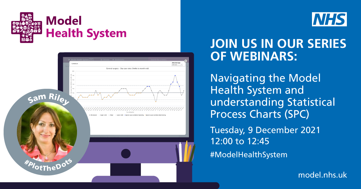 ModelNHS's tweet photo. 👍🏽Did you know #SPC charts are now on the Model Health System?

🤔Do you know what the charts mean though?

🤝We're co-hosting a webinar on 9 December with @Samriley - Navigating the Model Health System &amp; understanding Statistical Process Charts:

https://t.co/0cl7VdOf46 https://t.co/EywoUZiVQ8