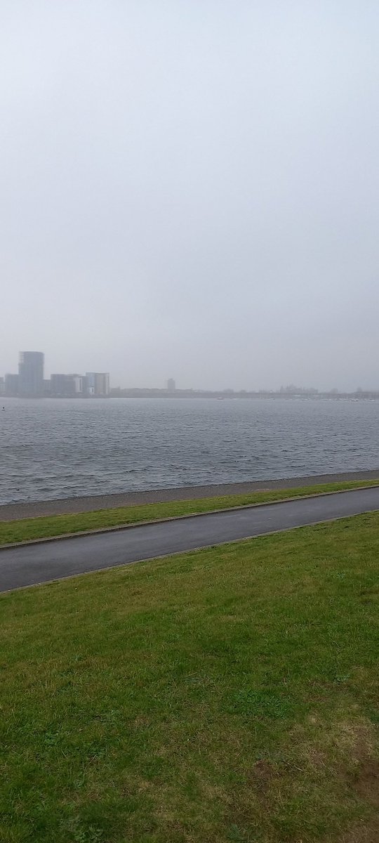 A bit drizzly down Cardiff Bay this morning but good to see even the statues supporting our public health message #wearamask Not sure of vaccination status though!