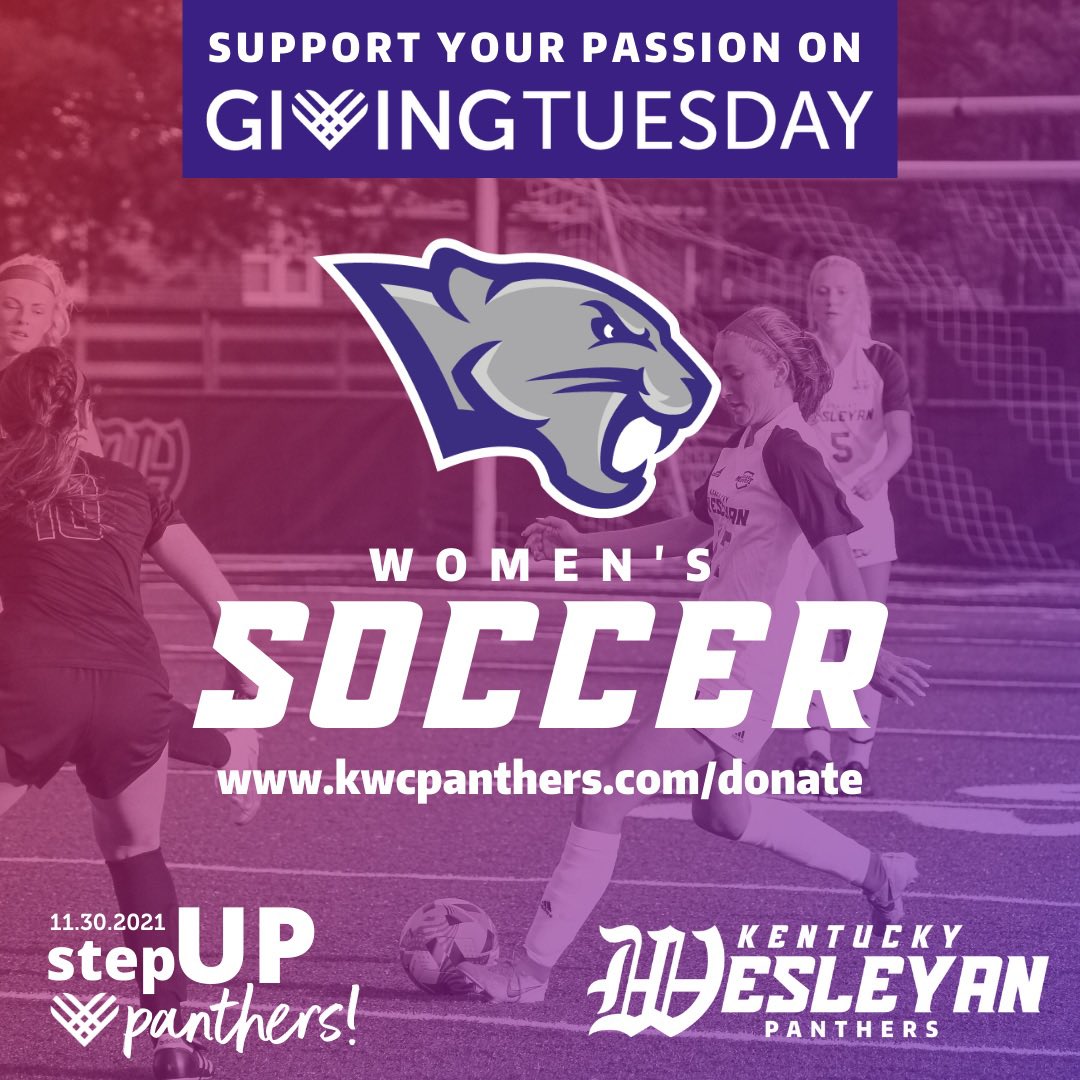 kwcwomensoccer's tweet photo. It’s Giving Tuesday! 

If you are able to, please help and support the girls who give so much of themselves to compete. Every donation makes a difference!

https://t.co/I8LUttUyG2

#kwcpanthers #ncaa #soccer https://t.co/L5sLqOf2vN