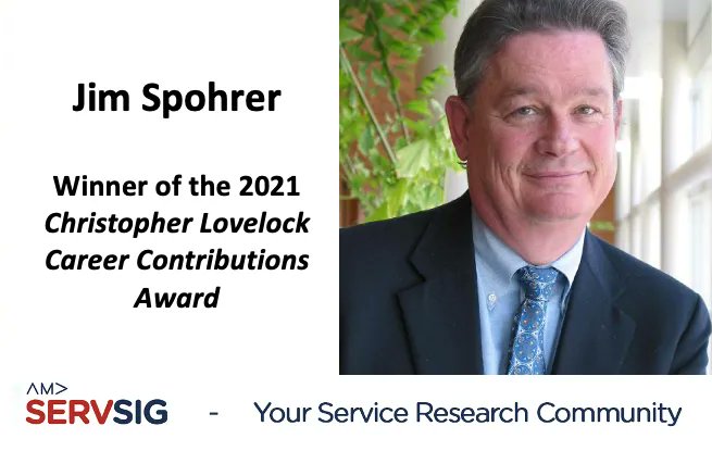 The Dawn of a Golden Age of Service - 
Jim Spohrer, the recipient of the Lovelock Award 2021, reflects on the impact of the pandemic on service systems -  bit.ly/3d6VfR2 - <a href="/JimSpohrer/">Jim Spohrer</a>