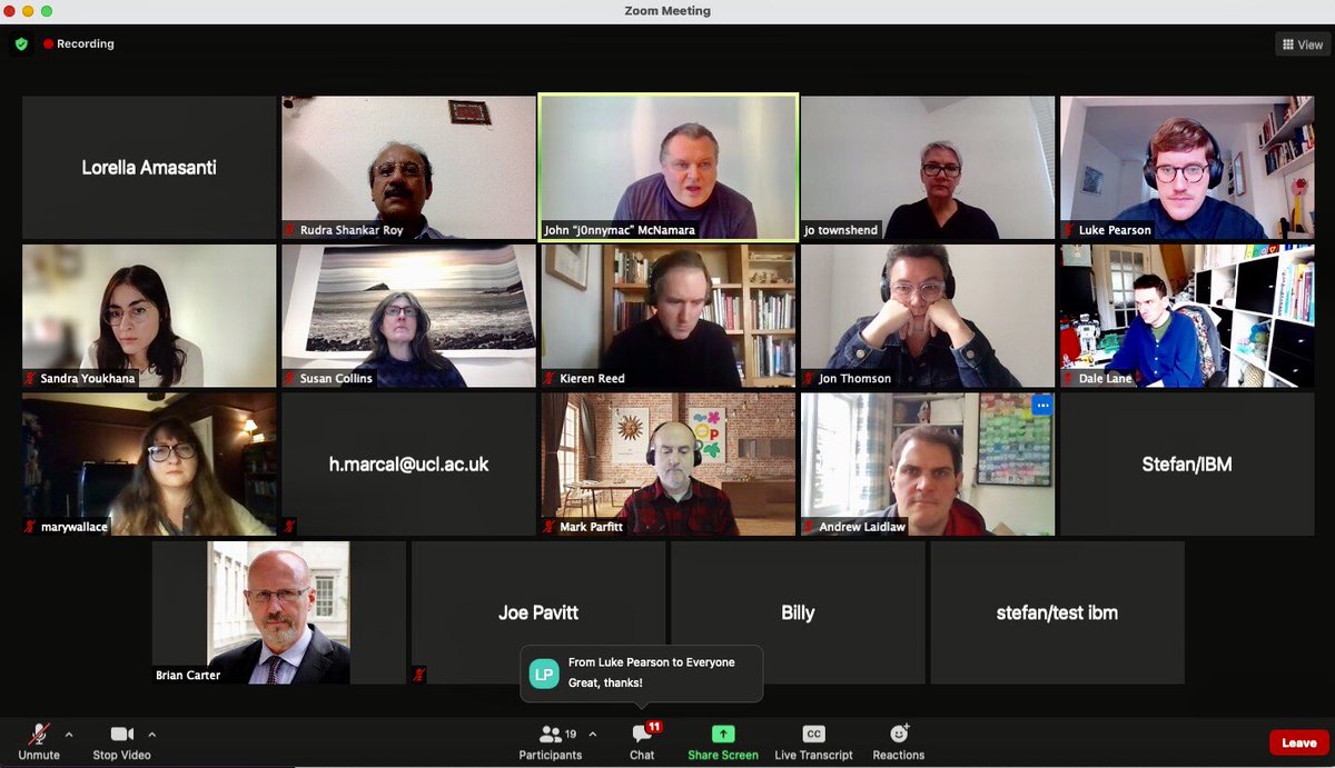 As an Academic Ambassador of <a href="/IBM/">IBM</a> Global University Program &amp; mentor, fortunate to be part of team along with renowned <a href="/ucl/">UCL</a> faculties, research scholars &amp; fellow IBMers for #UCL &amp; #IBM Creative Knowledge Exchange Lab held today
#university #college  #london #IBMGUP #techforgood