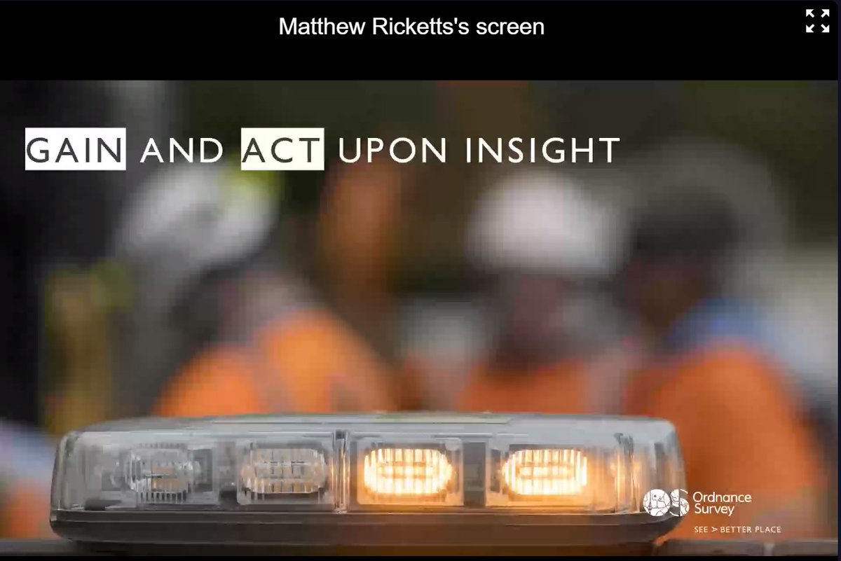 Matthew Ricketts from <a href="/OrdnanceSurvey/">Ordnance Survey</a>  #GeoCom21

"Do the right thing by Data, People and the Planet" through 5 principles: 
1. authoritative identifier
2. appropriate data for people and planet
3. act is the key! 

1/2