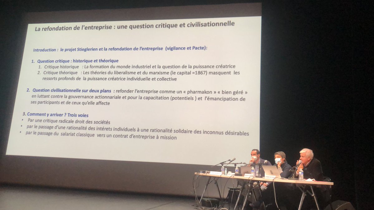 #enmi21 5éme session: Intermittence et Emploi — avec Armand Hatchuel, Antonella Corsani, <a href="/ClementMorlat/">Clément Morlat</a> et <a href="/mbauwens/">Michel Bauwens</a> (en ligne!)

Suivez notre live sur enmi-conf.org
<a href="/ENMI_IRI/">ENMI</a> <a href="/IRILive/">En direct de l'IRI</a>