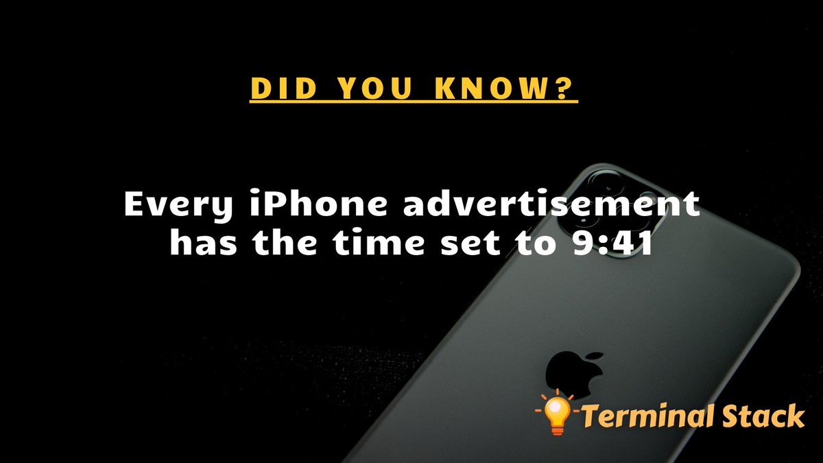 TerminalStack's tweet photo. Follow @TerminalStack for more technology-related updates..!!🙌
#iPhone #Apple https://t.co/QuNCzZdKlV