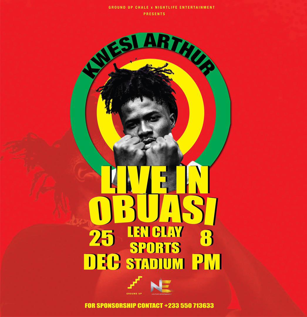 KWESIARTHUR_'s tweet photo. OBUASI!!!! E Go Be Klaaaaaazy on 25th December. I dey step there for the 1st time Ever! E go be Movieeeeee 🔥🔥🔥🙏🏾❤️ https://t.co/DihOoYOa5J