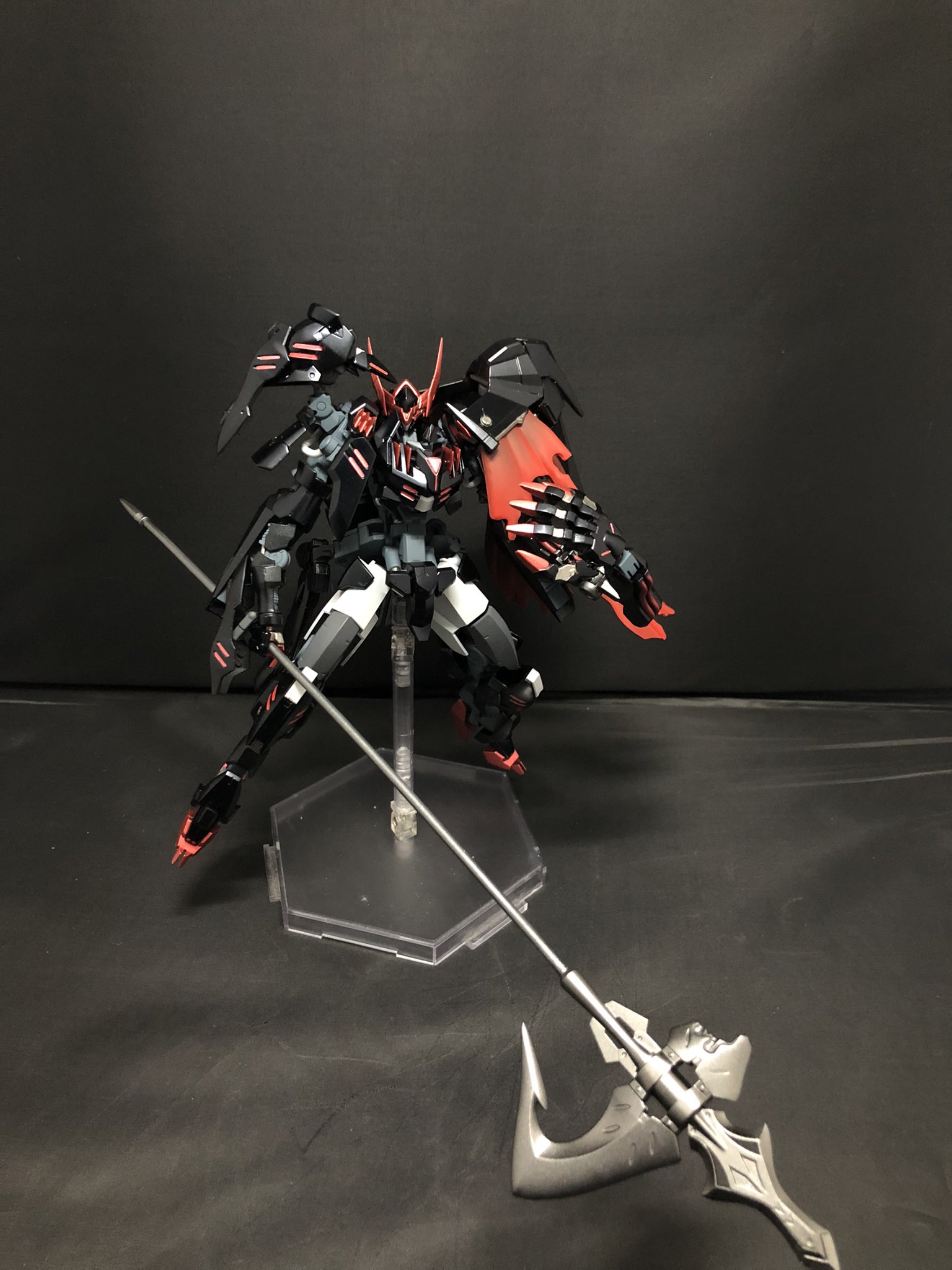 キム 繁忙期 ガンプラはどんな自由な発想で作ってもいいんだ 完成しました ガンダムグレモリー アビス ナノラミネートアーマーを幾重にも重ねるナノラミネートコートを全身に施された超高耐久型ms 防御力だけじゃなくリアクターの増加 それに