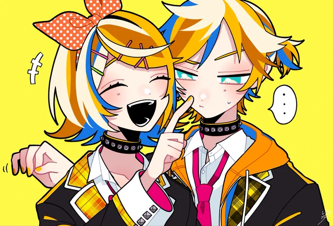 レオニ鏡音
#いい鏡音の日 #prsk_FA 