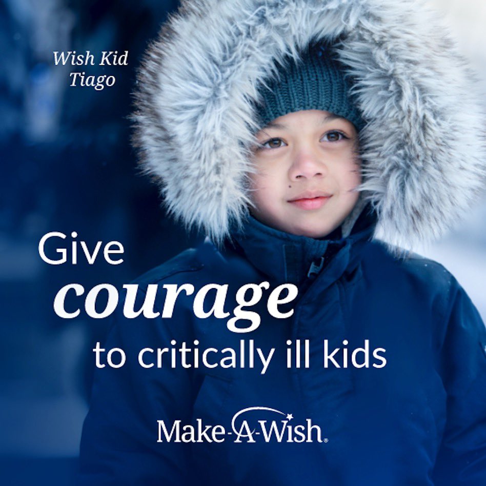 Today is #GivingTuesday and you can spark joy for a child when they need it most. For every donation, your gift will be matched 3x – 3x the hope, strength, and encouragement to kids fighting critical illnesses. Make wishes come true at wish.org/donate. ✨