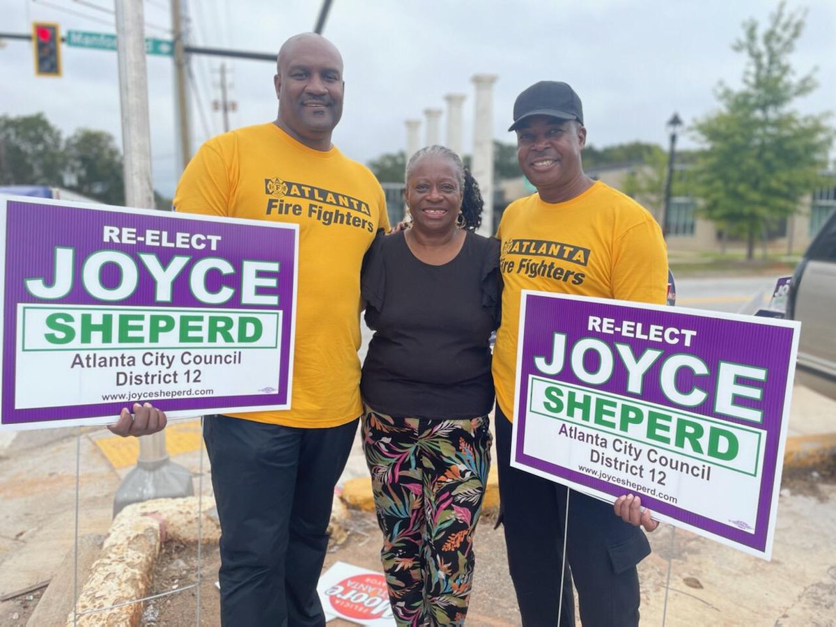 🚨VOTING ALERT🚨

There is only 1-hour left to vote in the run-off for Atlanta City Council District 12.

If you are in line at 8pm, they have to let you in to vote. For your polling location, sos.ga.gov.

#MakeJoyceYourChoice