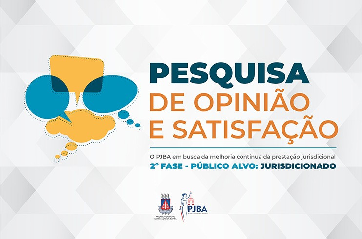 FASE DOIS DA 3ª EDIÇÃO DA PESQUISA DE OPINIÃO E SATISFAÇÃO DO PJBA INICIA NESTA SEGUNDA-FEIRA (29)

www5.tjba.jus.br/portal/fase-do…