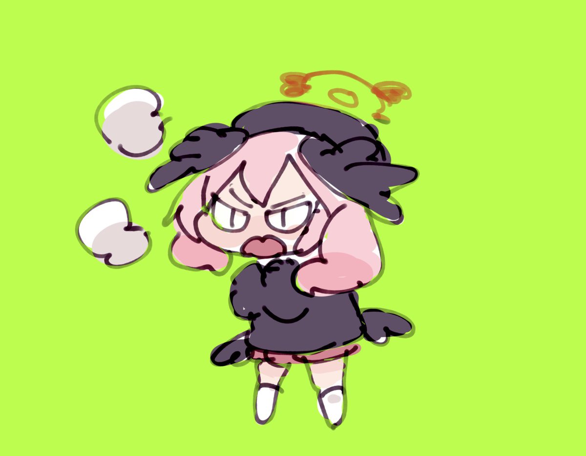 #今月描いた絵を晒そう
ブルアカ❷ 