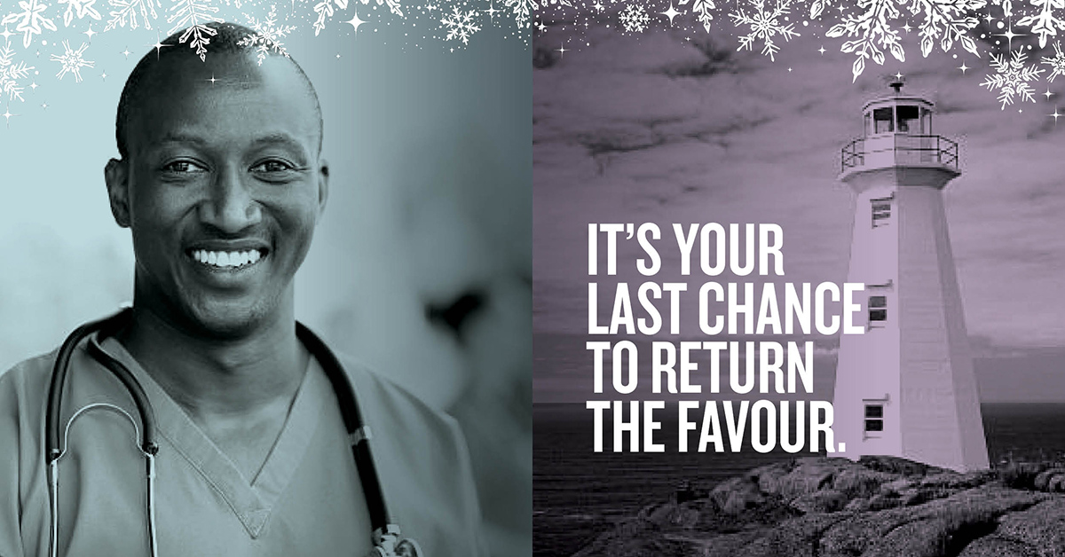 Join us tomorrow night at 8 pm us for live webcast of #newfoundland's finest #actors, #singers and #musicians. Purchase $25 tickets or make a donation at returnthefavour.ca Tickets provided to front line workers with 100% of sales &amp; donations supporting worthy causes.