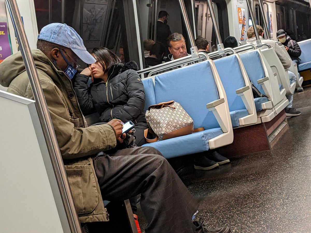 rtarchstudio's tweet photo. Hey @wmata, people are riding without masks. #COVID19 https://t.co/64nLQA2QzU