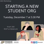 Photo by Purdue Student Activities and Organizations (@PurdueSAO)