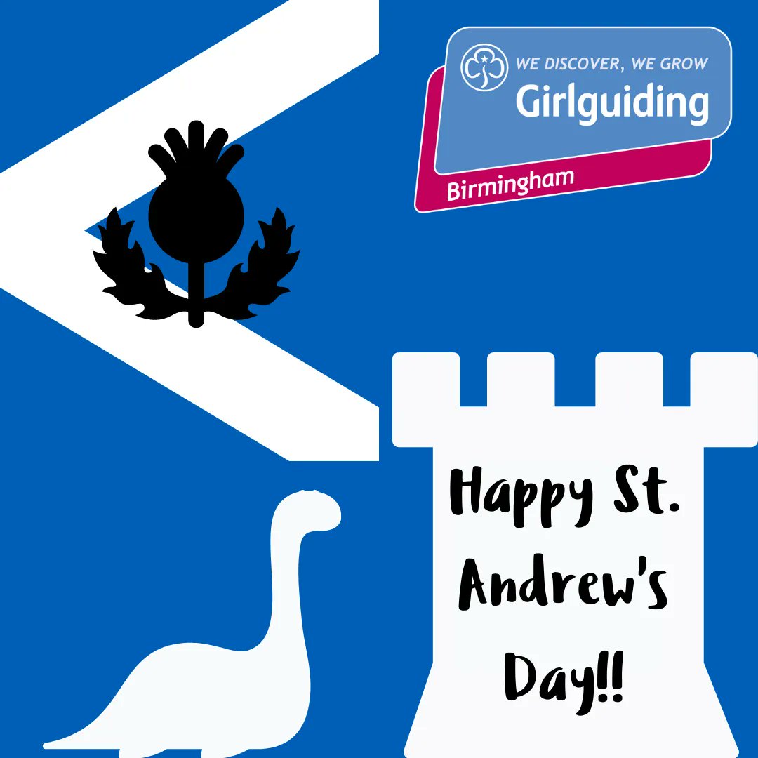 Happy St Andrew's Day!

#StAndrewsDay #GirlguidingBham #Thistle #LochNessMonster #LochNess #Castle #Bagpipes #Scotland