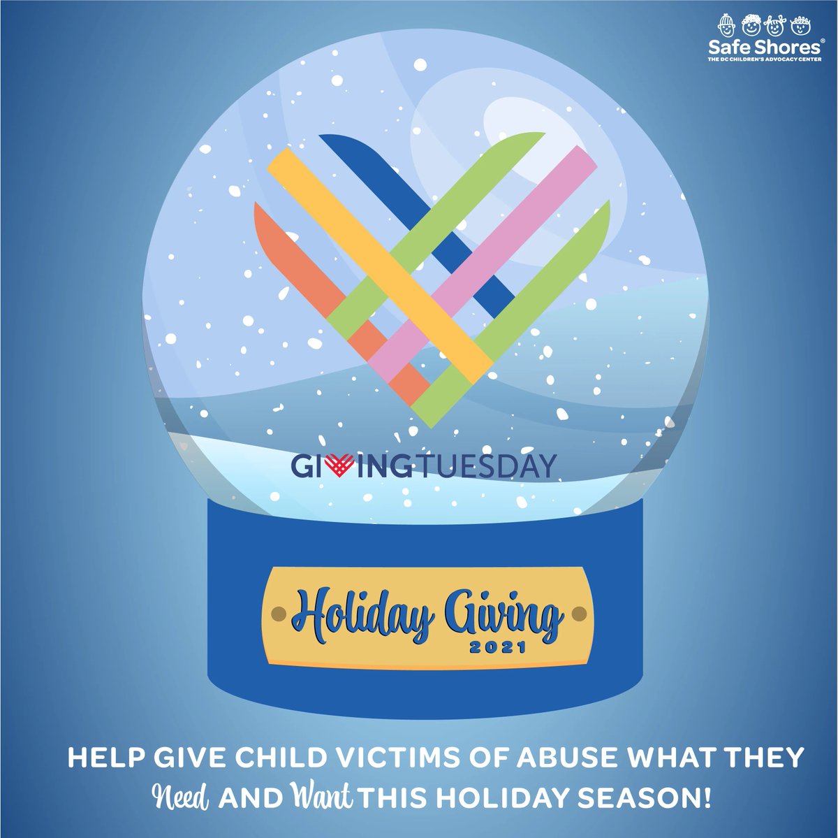 This #GivingTuesday please share joy with children affected by abuse in DC. To brighten the season for 200 children, we need to raise $40,000. A generous funder has agreed to match gifts up to $10,000. When you give, your gift is doubled!
Donate: buff.ly/3pdVhwe