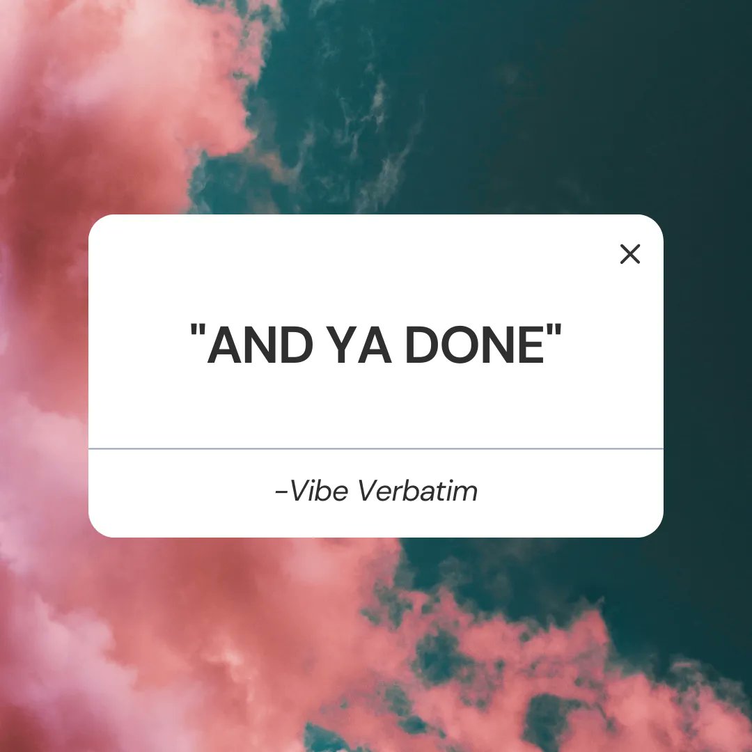 VibeTribeYYC's tweet image. VIBE VERBATIM - “And Ya Done”
#dance #dancer #yyc #yycdance #yycarts #calgary #calgarydance #choreography #danceclass #training #exercise #alberta #canada #hiphop #hiphopdance #danceyyc #choreographer #merch #dancemerch #calgaryhiphop #rnb #vibes #vibetribeyyc #vibetribe