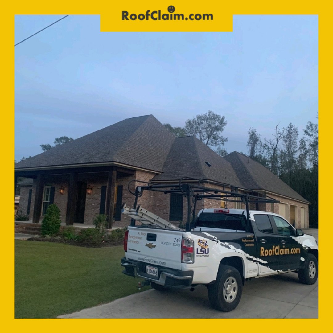 RoofClaimUS's tweet photo. These Weathered Wood @AtlasRoofing #PROLAM shingles are looking great in St. Amant, La! Call our team today to get your inspection scheduled! #ProtectionMadeSimple https://t.co/iXwEoz3c4X
