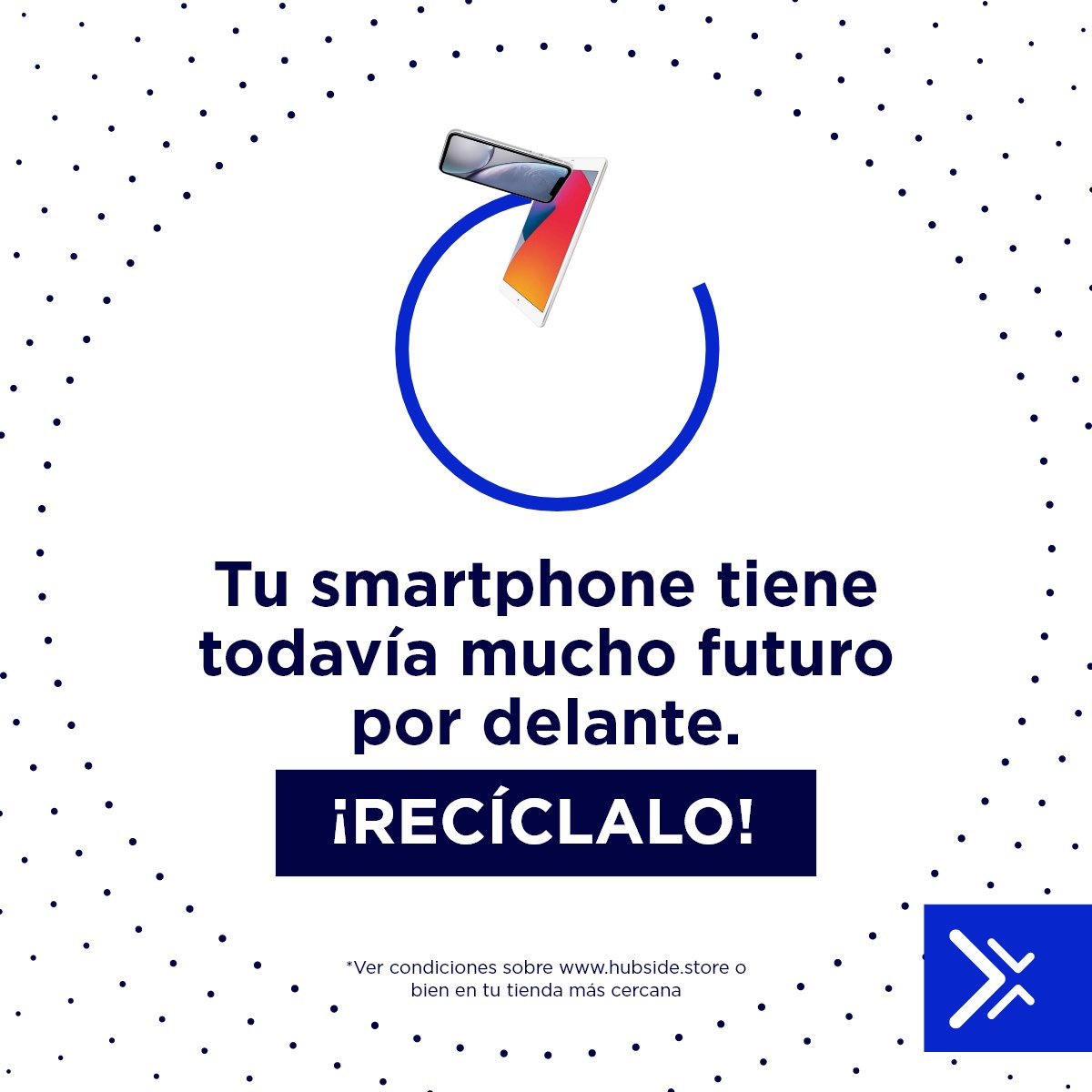 HubsideES's tweet image. 🤝

📢 Desde el 25/11 al 15/01, encuentra nuestros contenedores de reciclaje de equipos electrónicos en tu tienda Hubside.Store más cercana.

"Change Together" es un proyecto con un fin ecológico y solidario ♻️ con la ayuda de @FundacionEcolec y @Fundacion_Amigo 😍