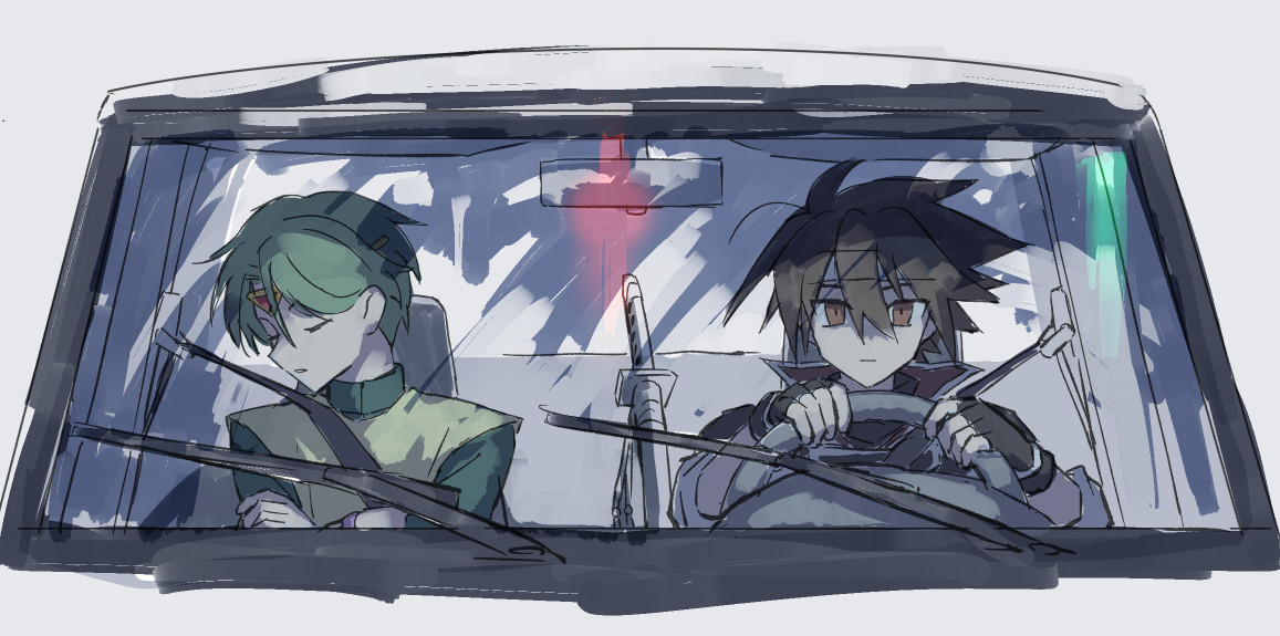 【腐向け】ジュピボラまんが(車) https://t.co/YoeopUVChD 