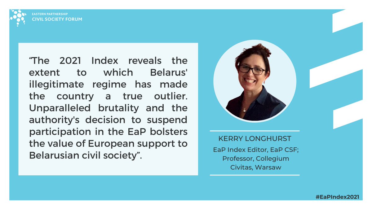 eapcsf's tweet photo. 🎯#EaPCSF has launched the #EaPIndex2021 that charts the performance of the six Eastern Partnership countries and their progress towards sustainable democratic development and European integration.
Join us NOW for the live EaP Index session of the #AA2021: https://t.co/vYSjI8UPVK https://t.co/1meoqCUVif