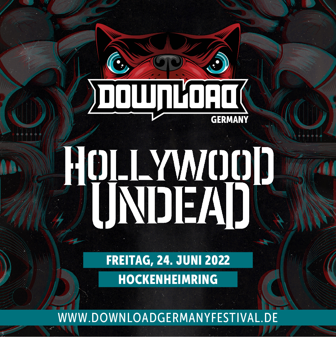 Hollywood Undead on Twitter: "We're stoked to announce we'll be playing  @DownloadGermany on June 24, 2022 in Hockenheim, DE! Tickets ON SALE NOW @  https://t.co/brbcV8jCQv https://t.co/NBuzoJOJ5Z" / Twitter