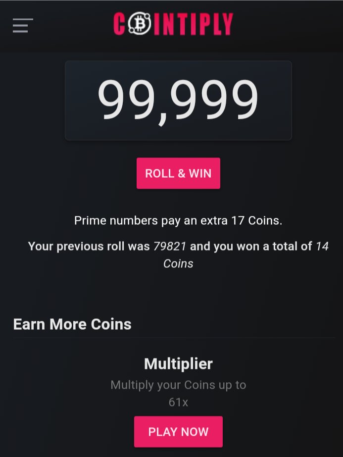 count_web's tweet image. #Free #criptocurrency #Criptomonedas #FreeMoney 
cointiply.com/r/6p8nJ