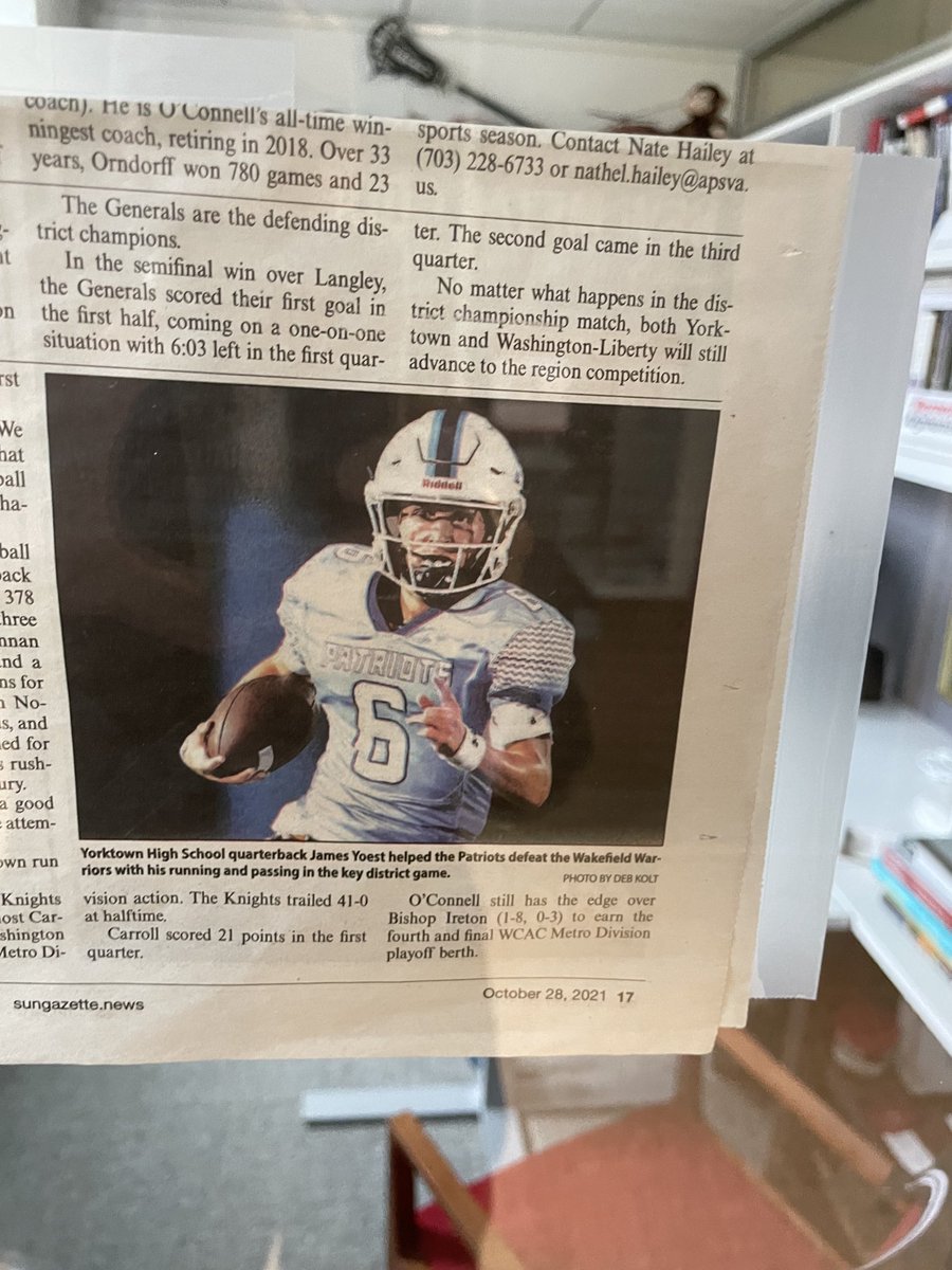 JackYoest's tweet photo. Why, yes
my son plays football…
#InSufferableParent
@1yoest https://t.co/tHxouMHTyv