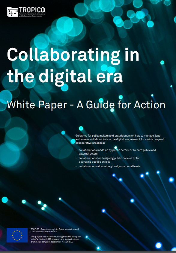 Many agree that collaboration can bring many benefits to the engaged actors, but how to make it work in practice?
TROPICO’s help is at hand – in our White Paper we provide guidance on how to collaborate in the digital era, based on 4,5 years of research!
➡️bit.ly/3lmGpdY