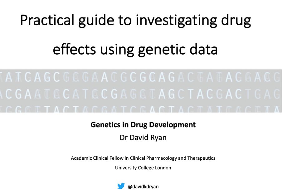 davidkdryan (@davidkdryan) on Twitter photo Excited to be running this tutorial today as part of the Genetics in Drug Development Course <a href="/MRC_BSU/">MRC Biostatistics Unit</a> <a href="/dpsg108/">Dipender Gill</a> <a href="/karhunen_v/">Ville Karhunen</a> <a href="/stevesphd/">Stephen Burgess</a> #genomics #drugdiscovery #pharmacology Excited to be running this tutorial today as part of the Genetics in Drug Development Course <a href="/MRC_BSU/">MRC Biostatistics Unit</a> <a href="/dpsg108/">Dipender Gill</a> <a href="/karhunen_v/">Ville Karhunen</a> <a href="/stevesphd/">Stephen Burgess</a> #genomics #drugdiscovery #pharmacology