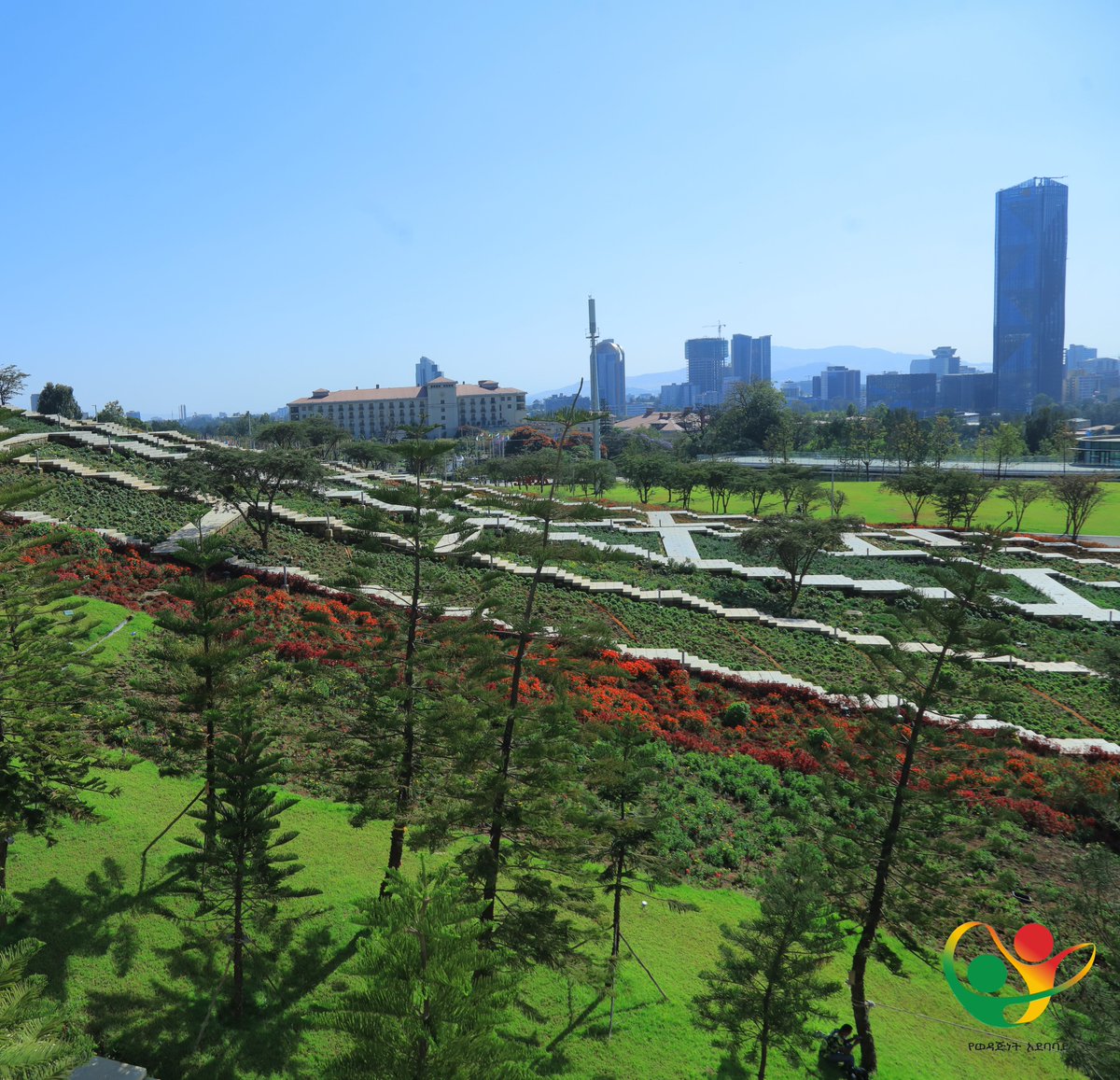 ShegerPark's tweet photo. Time spent in an area of outstanding scenic beauty is never wasted.

Enjoy the scenery at Sheger Park Friendship Square everyday from 6AM to 6PM

🔴Don’t forget to bring your id/passport with you.

#shegerpark #shegerparkfriendshipsquare #friendshipsquare #AddisAbaba #Scenery https://t.co/6L0Juxt8Ev