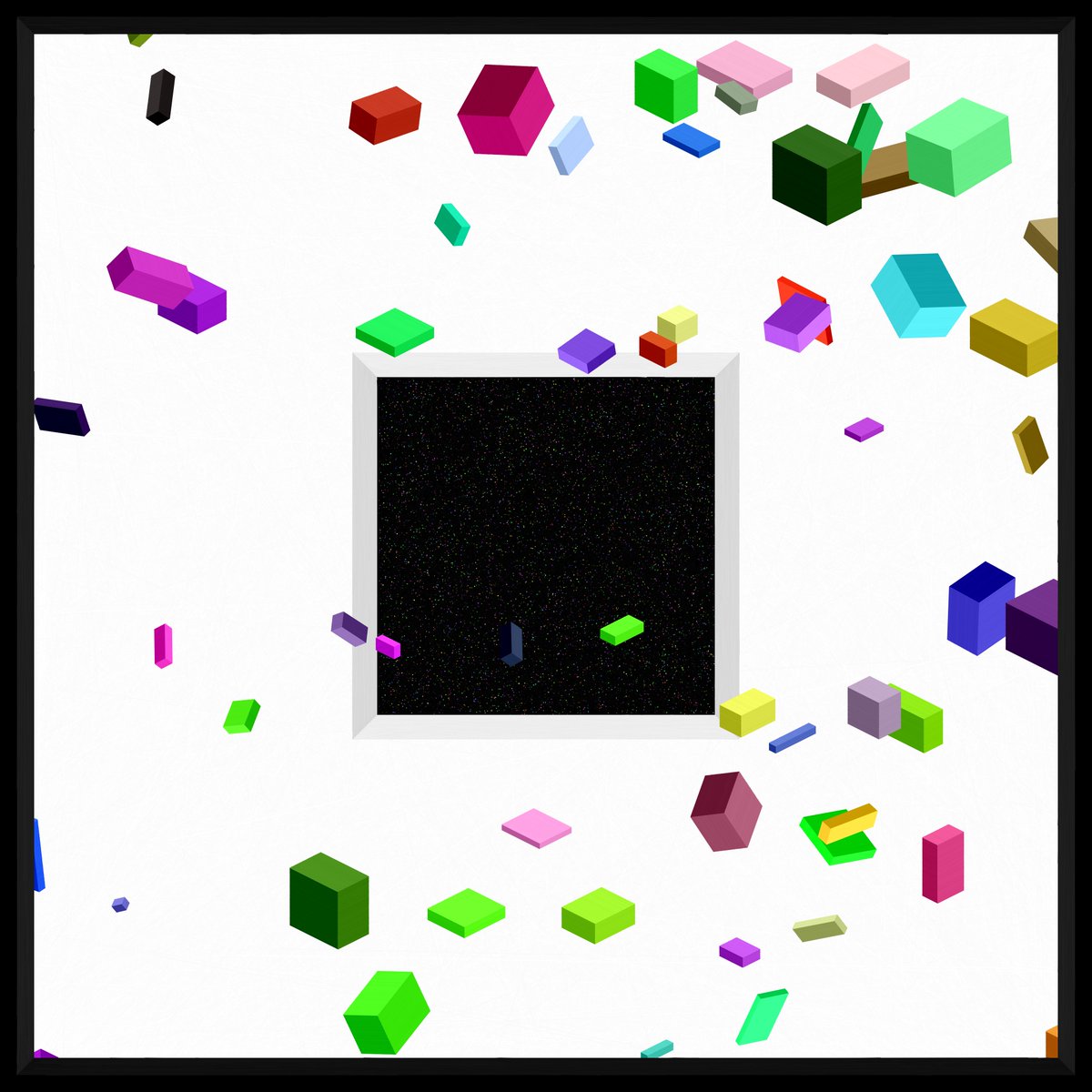 Mint256ART's tweet photo. "The Last Window" launch date is coming ever closer. It's a generative art series around the sentiment of feeling lost with just one window out. It's my favorite work so far, let me tell you why.🧵 https://t.co/hwNBs6CwRK