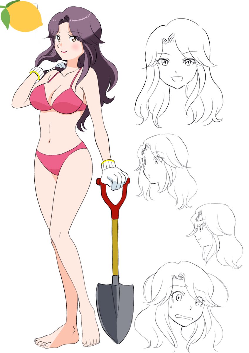連載予定だったマンガのキャラ設定の供養。絵が子供向け過ぎてボツ😂 