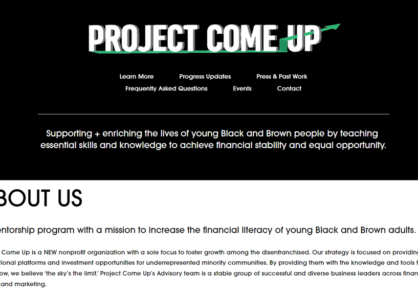 DariusDale42's tweet photo. In honor of #GivingTuesday, please consider supporting Project Come Up https://t.co/NDnLmtvyyS, an organization that is near and dear to my ❤️. 

Here is a short video featuring testimonials from a few of the youth we were blessed to work with this year: https://t.co/aeT9FSuIRA https://t.co/NIcAkJVdMh