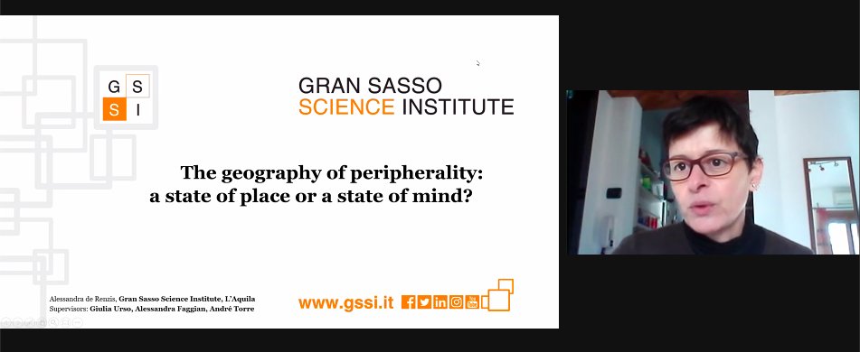 RSAEurope's tweet photo. Now hearing from @AlinaMure and her #RSAWinterCollege presentation on "The geography of #peripherality" https://t.co/9mLe0h8FZf
