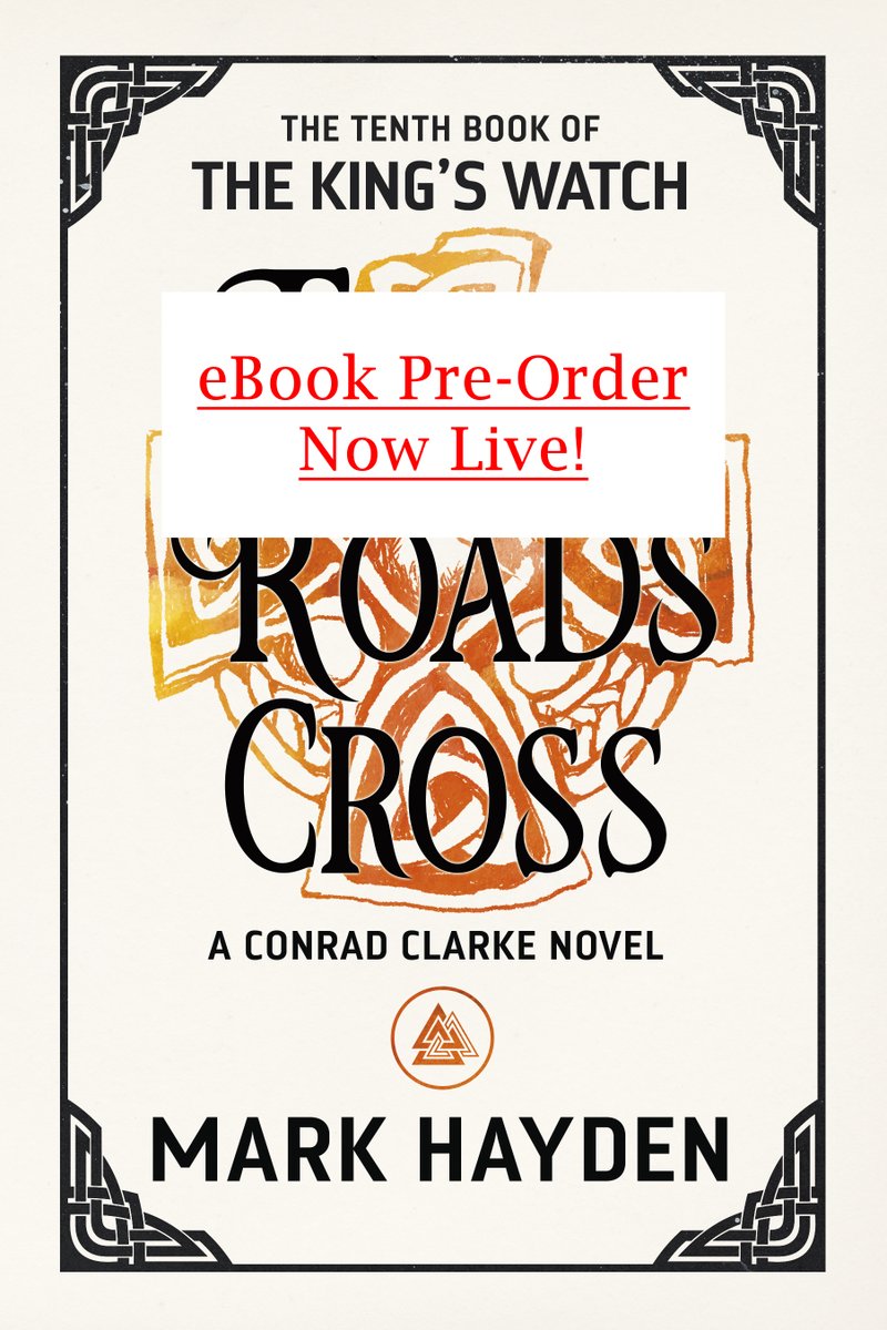 MHaydenAuthor's tweet photo. It’s here! The new #KingsWatch #ConradClarke novel is available to pre-order at your favourite Amazon store in eBook. It will be released this Saturday, 4th December.
P/backs and Kindle Unlimited from the same date.
I hope you enjoy it.
MH. https://t.co/VyJtOSyIRl