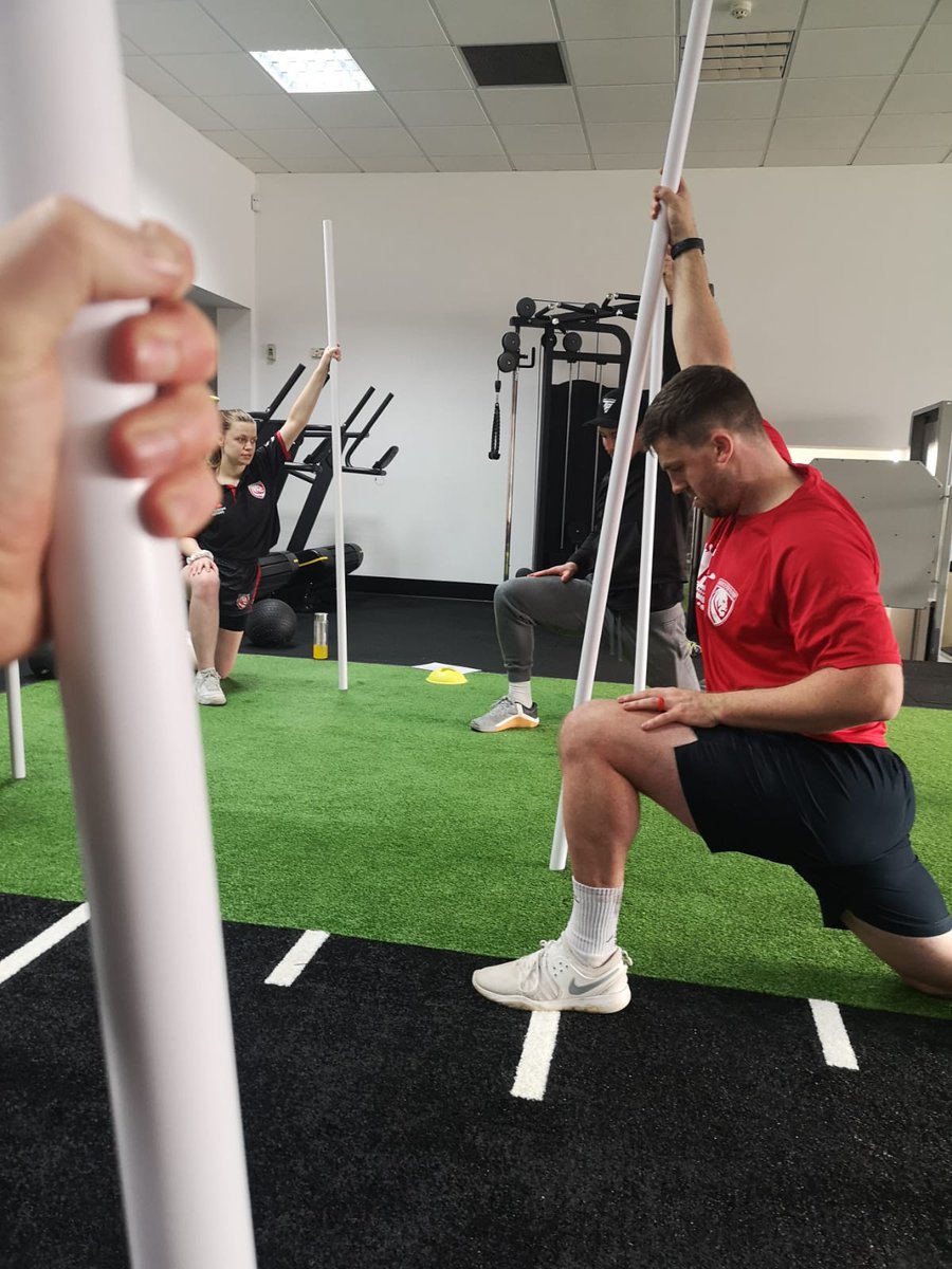TITANPerformGL's tweet photo. Was great to have some of the Hitz crew and staff from @gr_foundation over this lunchtime for a session.
We hope you all enjoyed it as much as we did putting it on for you guys.
Looking forward to welcoming the wheelchair team to our facility next week!
#GRFoundation #HITZ https://t.co/33fYTolDOx