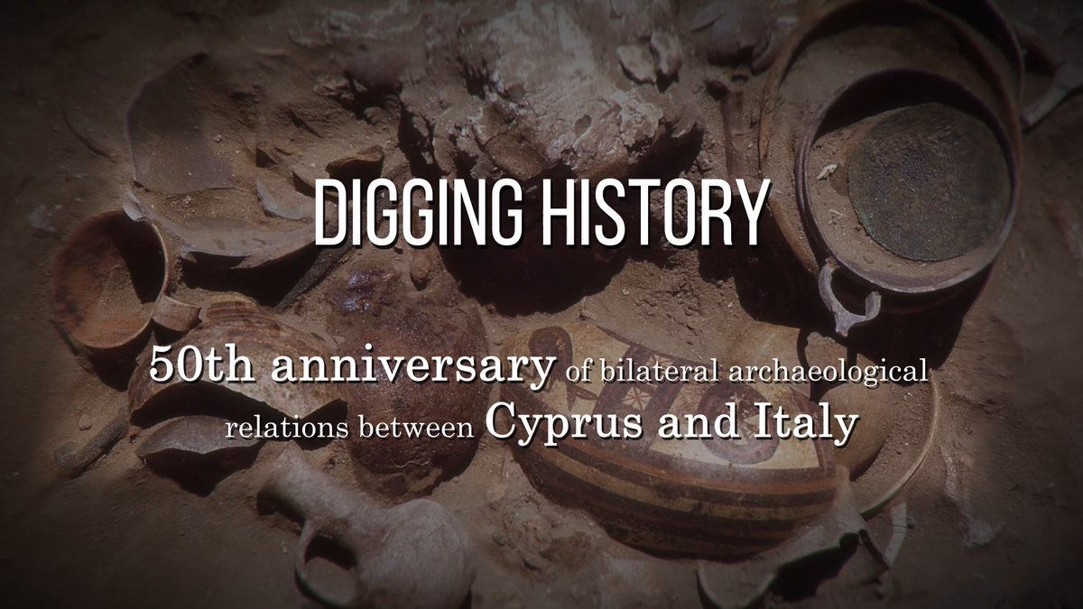 Yesterday, the Embassy of Italy in Nicosia in collaboration with the Department of Antiquities of Cyprus celebrated the 50th anniversary of archaeological relations between 🇨🇾🇮🇹 with the documentary ‘Digging History’ in Kastelliotissa Hall.
👉 tinyurl.com/2p924vcs