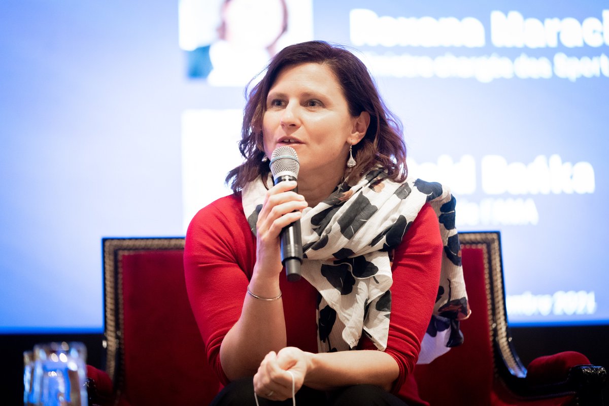 AFLD_France's tweet photo. To celebrate its 15th Anniversary, the French antidoping agency has invited @WitoldBanka, @wada_ama  president, &amp; @RoxaMaracineanu, French Sports Minister, to discuss the role of national anti-doping organizations in the global fight against doping #cleansport https://t.co/yufJXffa2I