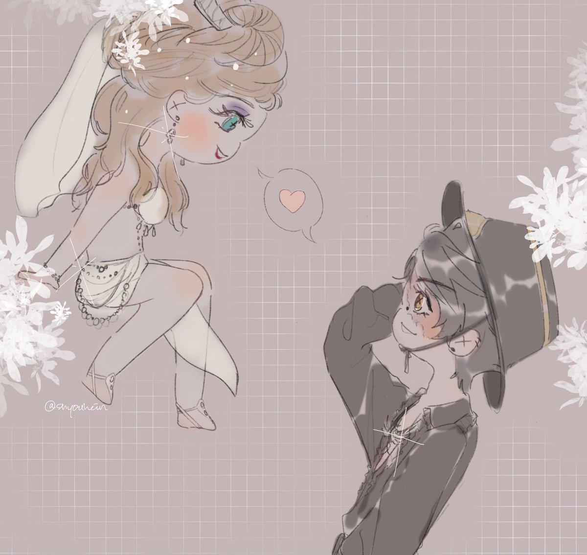 shyouhein's tweet photo. Celebrating Norton’s #StarDeduction costume finally coming soon by drawing him and Samara Fiona!!!
🧲✡️
#nortfio #fionort(?) https://t.co/rseUCfDQ0g