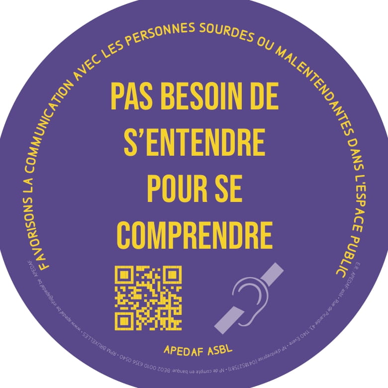 asblApedaf's tweet photo. Savez vous à quoi sert le QR code sur l'autocollant?
Il renvoit vers le site internet et nos outils de campagne. Que vous voyez l'autocollant dans la rue, sur les vitrines de magasins ..., n'hésitez pas à scanner le code et à vous prendre en photos à côté et on les partagera! https://t.co/Ka1PSrHPRc