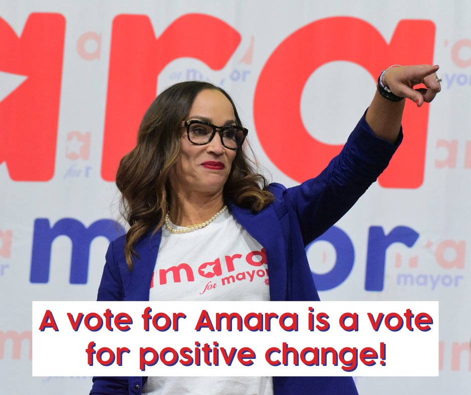 amara4cr's tweet photo. ELECTION DAY IS HERE AND THE POLLS ARE NOW OPEN! Make sure to vote for AMARA ANDREWS for positive change today. And triple your impact by telling three friends to do the same. 

When we vote and organize, we make our city better for ALL OF US! https://t.co/GtAsKfWuTW
