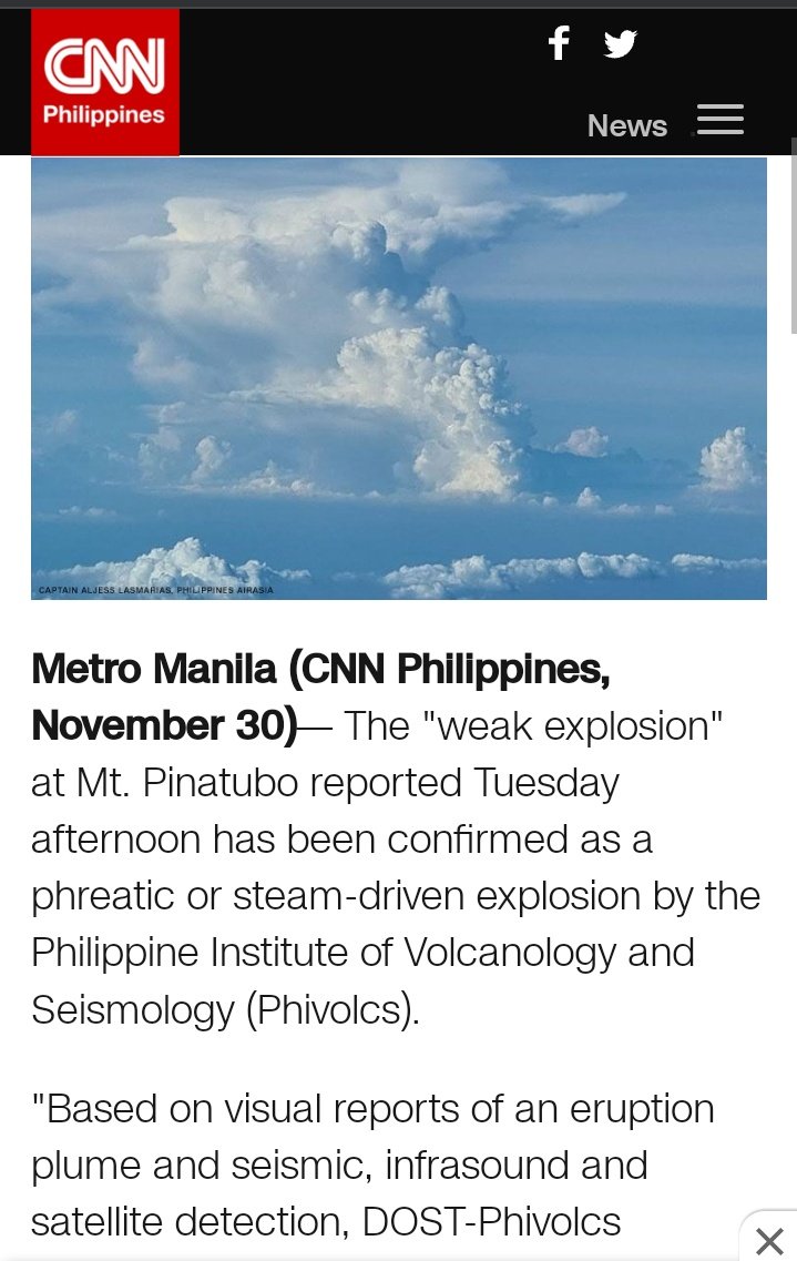 RuthleiC's tweet photo. PRAY FOR THE PHILIPPINES   SAVE US ALL GOD MT. PINATUBO ERUPTION 🌋 I'm a pH army plss pray for us ALL ARMYS  WORLDWIDE KEEP US SAFE GOD 🙏🏻🙏🤲🏻#PRAYFORTHEPHILIPPINES #BTS #PHARMYS #BTSARMY https://t.co/kxAfLXhlUI