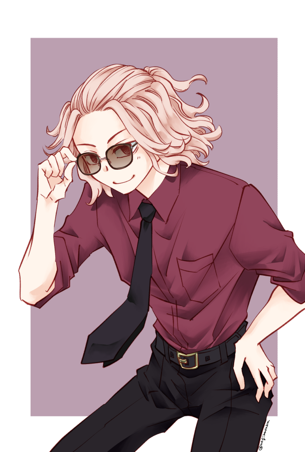 「マイキーちゃんらくがき(おえかきリハビリ中) 」|日下🍓のイラスト