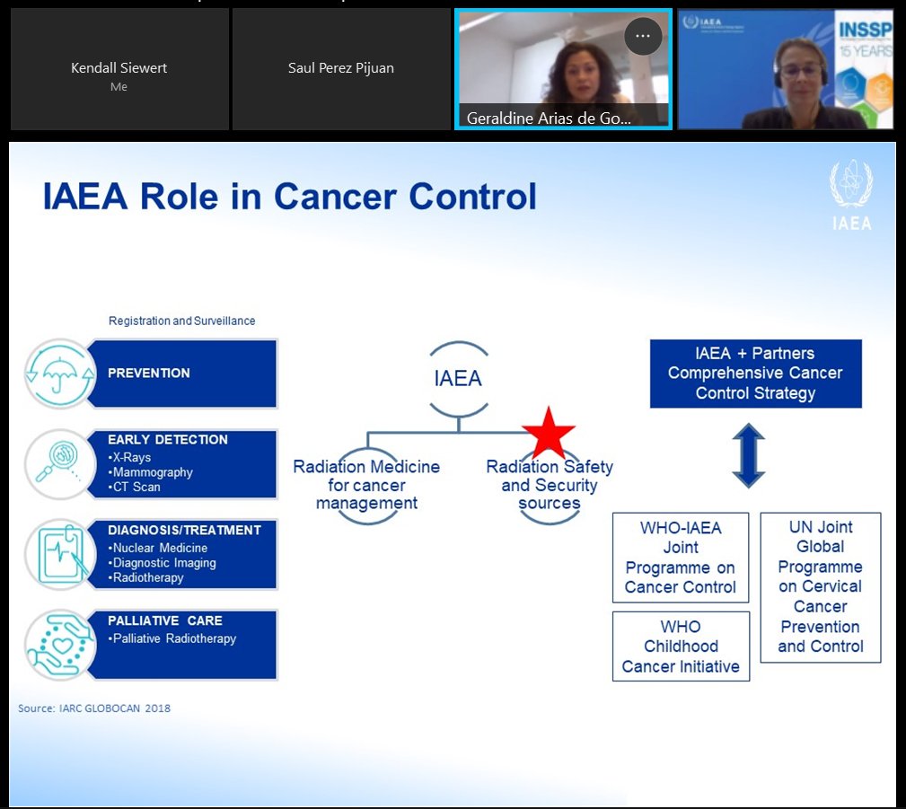 iaeapact's tweet photo. #Today, we discussed with Member States the nuclear security aspects of #CancerControl assessments known as #imPACTReviews that provide recommendations to help countries address their #cancer burdens. #CancerCare4All 🙌 https://t.co/ZQ4flKTVkt