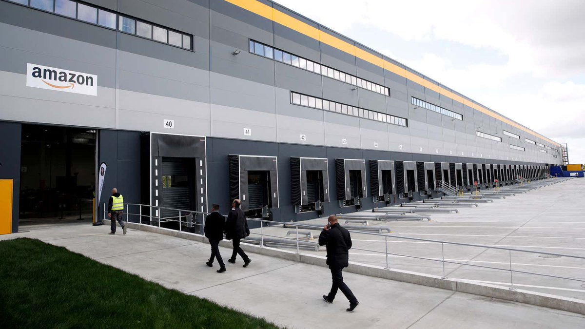 TheOnion's tweet photo. Amazon Issues Reminder To Employees About Bringing In Outside Thoughts To Work https://t.co/7Opd1QfYfh https://t.co/b0Dn548x05