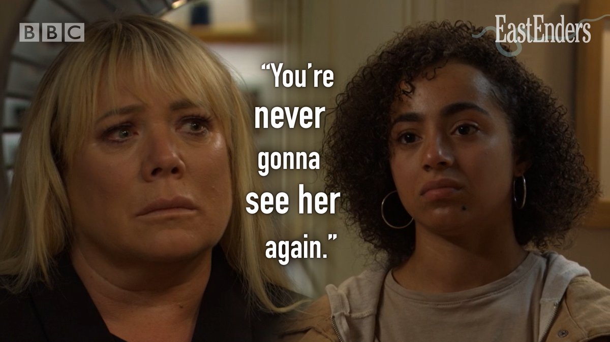 Gone baby, gone. #EastEnders